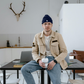 Sustainable Fine Rib Knit Beanie | Unisex Eco-Friendly Winter Headwear