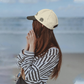 Otto Natural Baseball Cap – Adjustable, Eco-Friendly, Black & Natural Color