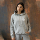 GP Logo Hoodie - Ultimate Cotton® Sweatshirt, Black, Natural, Charcoal Heather